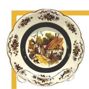 Wood & Sons Vintage Ascot English Ironstone Collection Plate